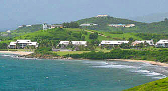 Dramatic North Shore location of Caribbean Breeze.