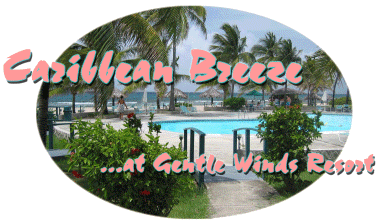 Caribbean Breeze, St. Croix, US Virgin Islands logo.